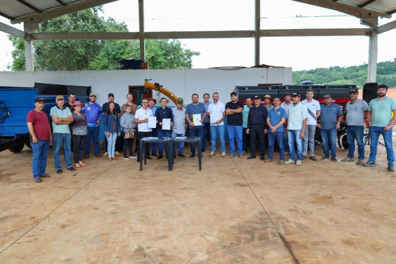 Mais investimentos para fortalecer a agricultura de Nova Laranjeiras.